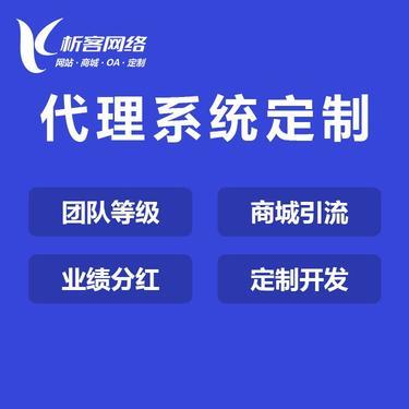 區(qū)域代理系統(tǒng)開(kāi)發(fā)